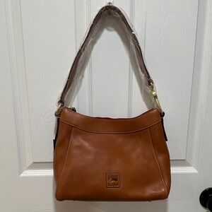 Dooney & Bourke Tan Leather Shoulder Bag